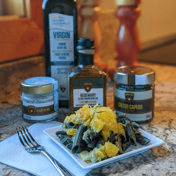 SPIRULINA PUMPKIN PASTA
&ndash; Sarafino