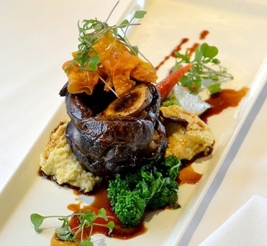 BRAISED OSSO BUCCO & CREAMY POLENTA – Sarafino