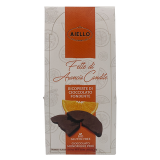 Tranches d'orange enrobées de chocolat noir