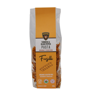 Turmeric & Pepper Pasta, Fusilli