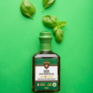 EVOO fondu au basilic