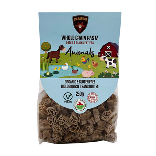 Whole Grain Pasta, Animal Shapes