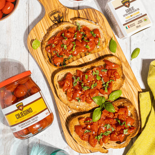 GRILLED BRUSCHETTA