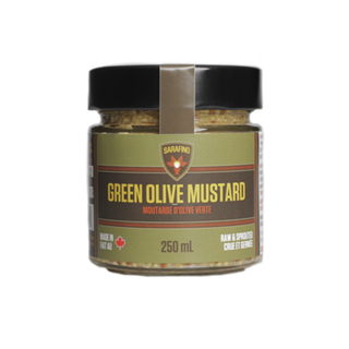 Moutarde aux olives vertes