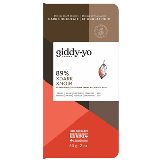60g Xdark 89% Dark Chocolate Bar