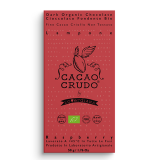 68% Cacao Raw Dark Raspberry Chocolate