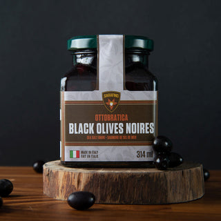 Ottobratica Black Olives