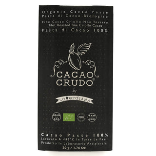 100% Cacao Raw Dark Chocolate